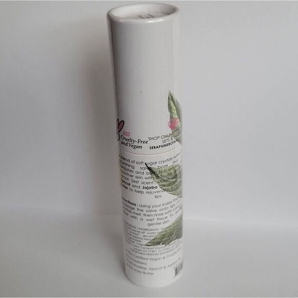 Seraphine Botanicals Sugar and Lemon Moisturizing Lip Scrub - Picture 2 of 5